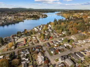 Minutes from the Seattle Bremerton Ferry