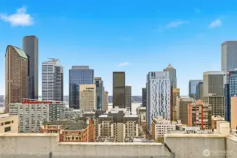 Sound views from the rooftop deck