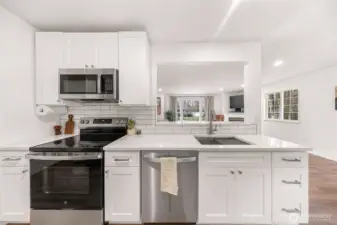 All new kitchen appliances