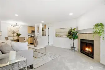 Open living space filled with natural light.