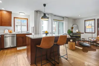 Kitchen with Large Island