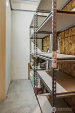 Secure Storage Room Locker in Garage