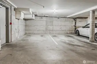 Secure Garage Parking Spot