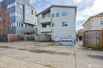 2nd Parking Space in Alley (far left)