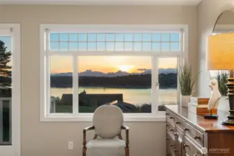 Primary bedroom views.