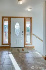 Landing and entryway