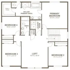 Upper Floor Layout