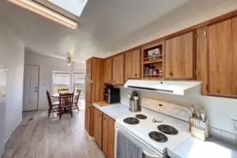 Kitchen and dining room