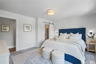 Another view of the primary suite.