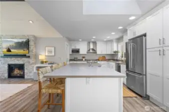 Beautiful kitchen remodeled in 2018.