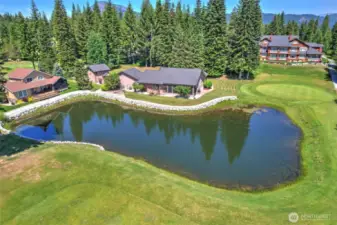 With stunning trees that are on the property as a back drop this home has it all.