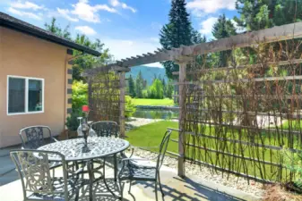Sit and enjoy a bottle of wine with friends during your afternoon is a great way to relax.