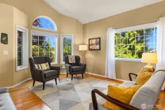 Mature Landscaping offers Privacy from each window