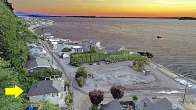 Just steps from Maple Grove boat launch & beach (your view is protected).