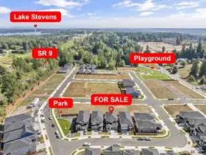 Aerial community view