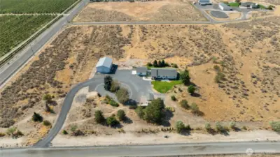 Tons of parking and room to turn around with your toys!