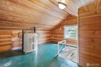 Upstairs landing with newer dual pane window