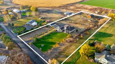 Acreage with Barn and Shop