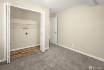 Upper Bedroom with 2nd Laundry Hookups