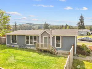 All one level living with an open floor plan makes for easy living!
