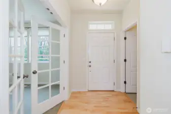 Interior entry from Street side