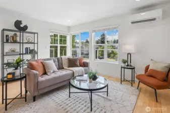 Very comfortable living area.