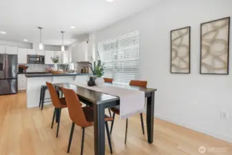 Dining area for all the guests.