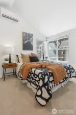 The second bedroom upstairs.