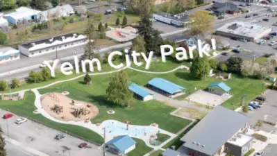 Head on over and enjoy the playground or the spray park. This is just a short drive from the neighborhood.