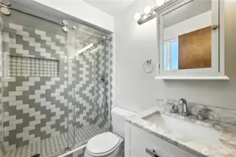 Primary bath updated