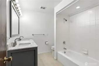 Main bath is also updated!