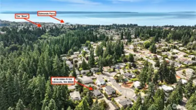 Close to all the good things about Edmonds that everyone loves!