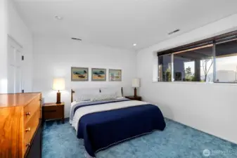 One of three rooms on the ground floor level that is being used as a bedroom.  This is a 5 bedroom home and has tons of flexibility as to what rooms you wish to utilize as bedrooms or other functions such as studio/den/craft room etc.