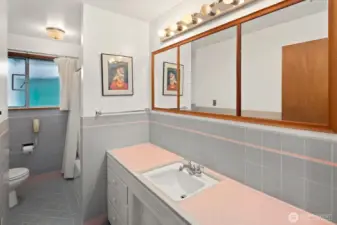 Original tile full bath