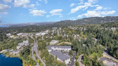 Assigned gated parking is included, with additional spaces available for rent.