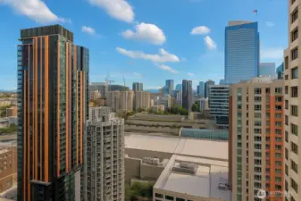 Unit showcases gorgeous views of the city and mountains