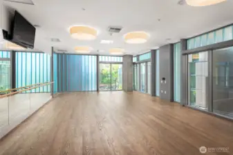 Yoga studio