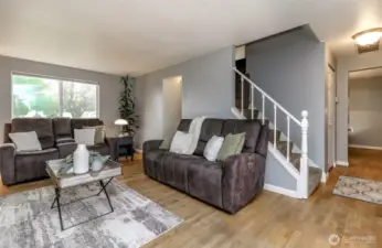 Entrance and Living Room