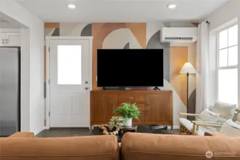 “Open layout creates effortless connection between living spaces.”