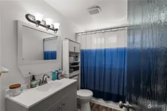 Full bathroom (shower/tub)