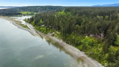 Beautiful coastal beach