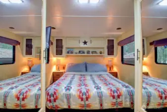 Bedroom with closet space