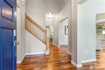 New hardwood floors throughout
