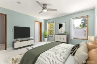 Spacious Primary Suite