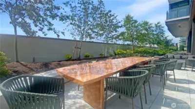 Community outdoor area