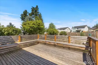 Back deck