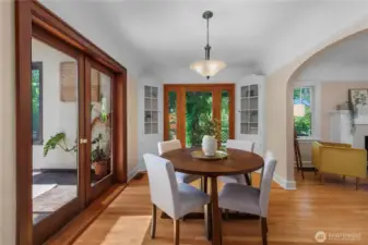 French doors lead to state of the art Solarium.