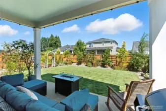 View From Covered Patio