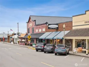 One downtown area of Stanwood.