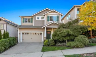 Front view from the street